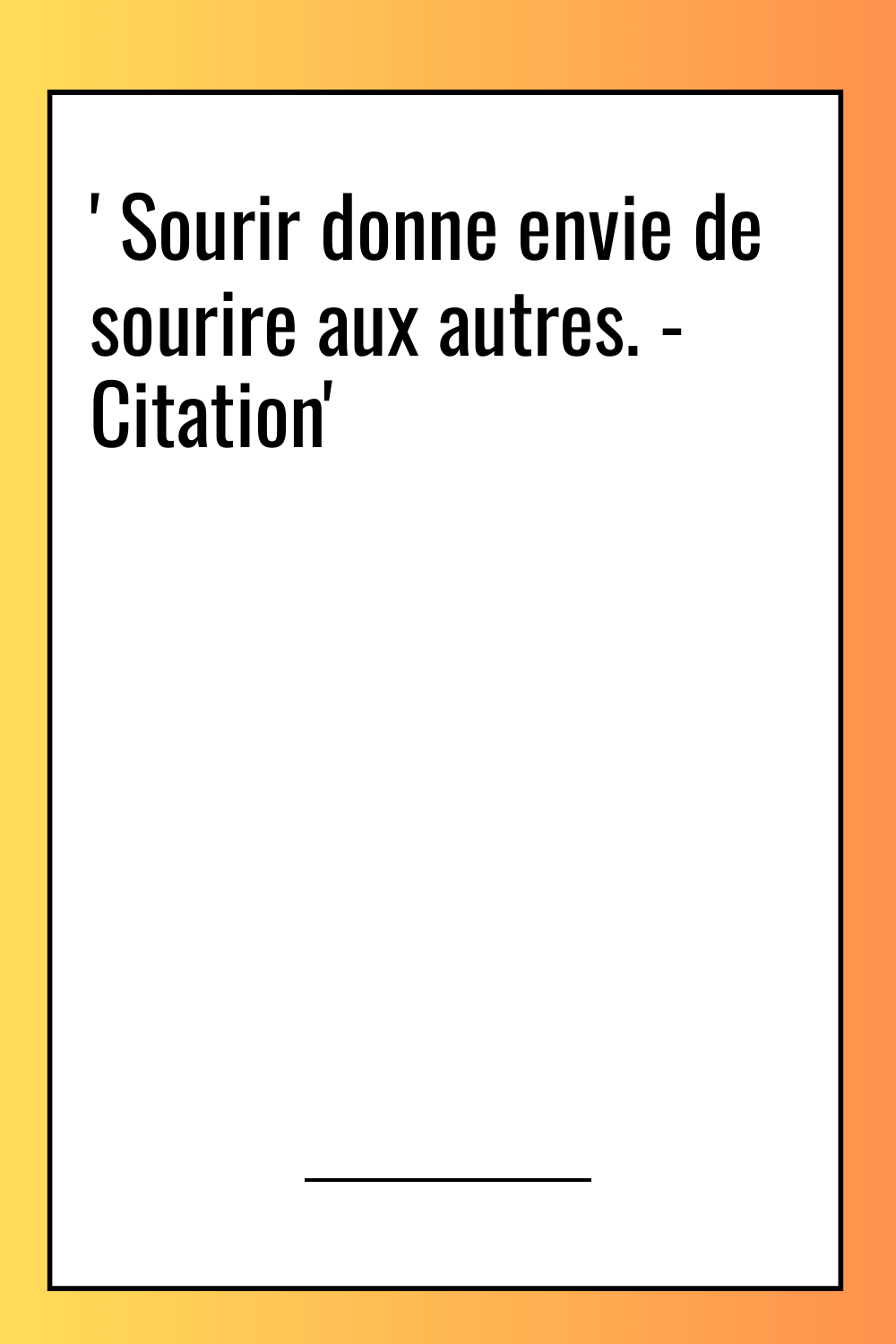 Image de citation