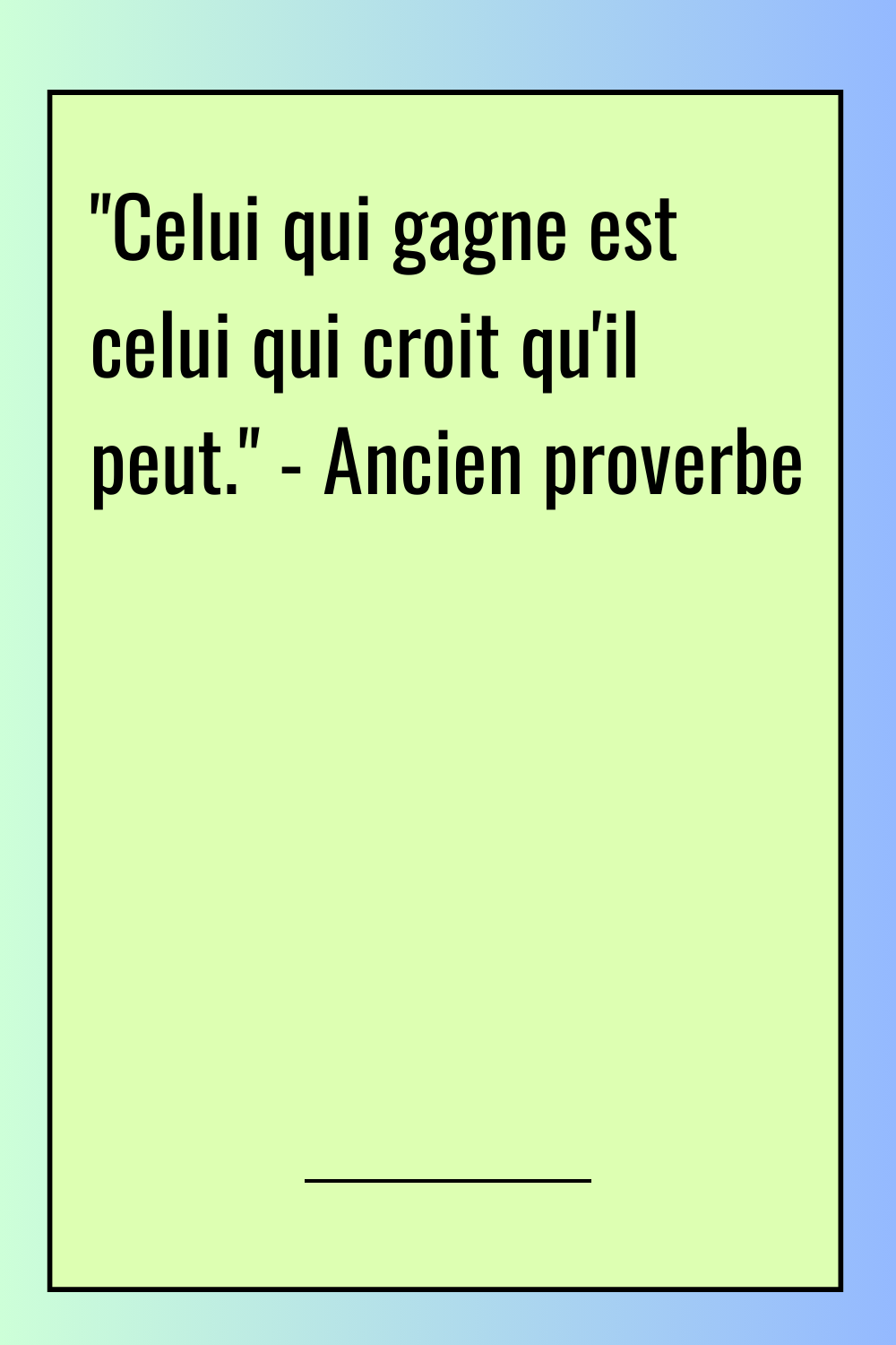 Image de citation