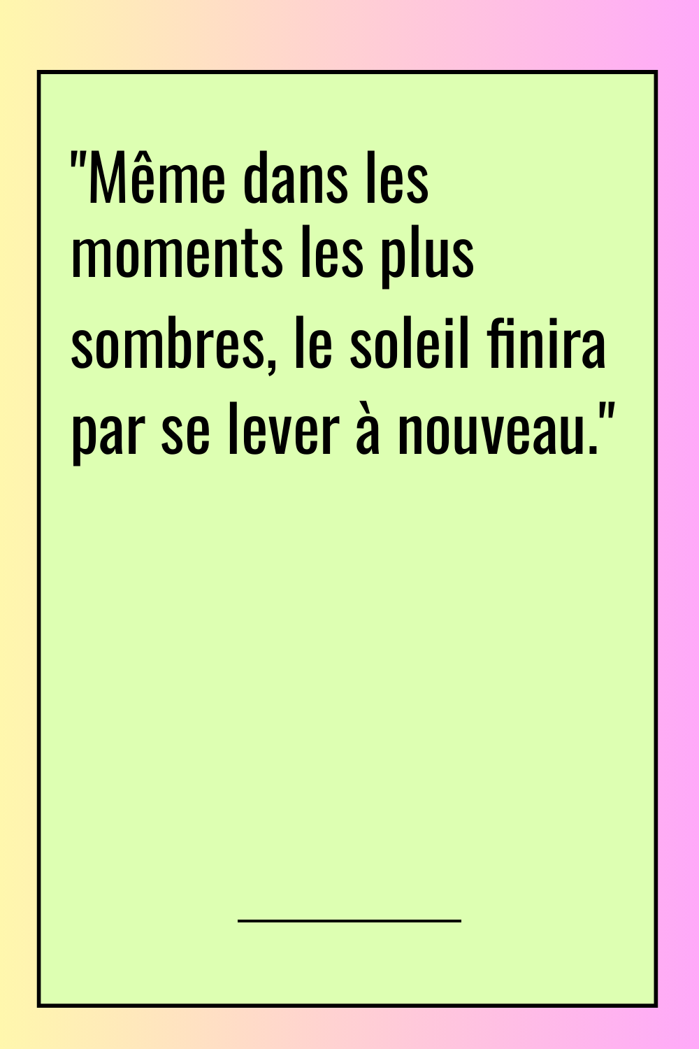 Image de citation