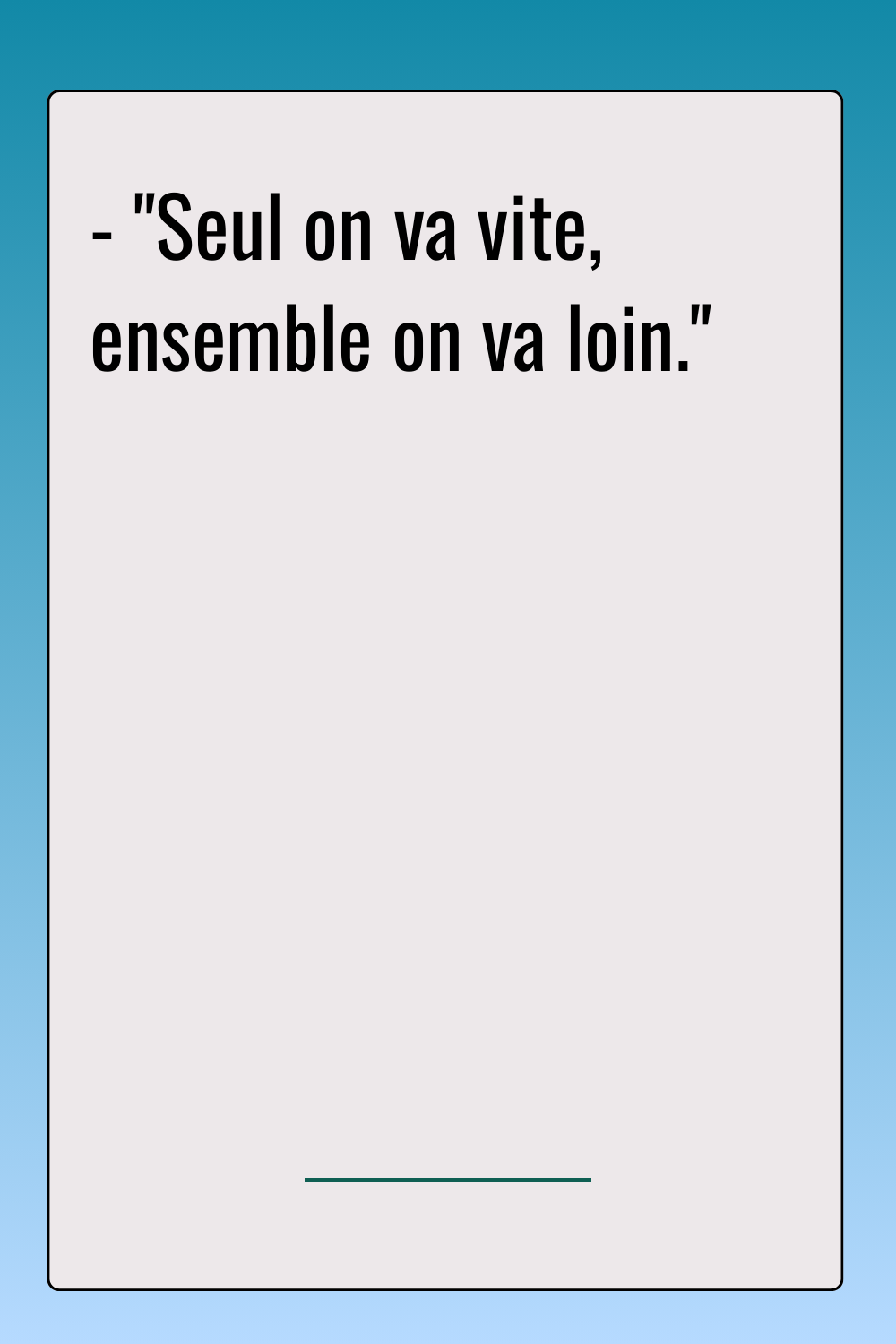 Image de citation