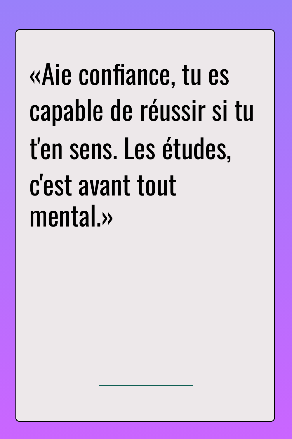 Image de citation