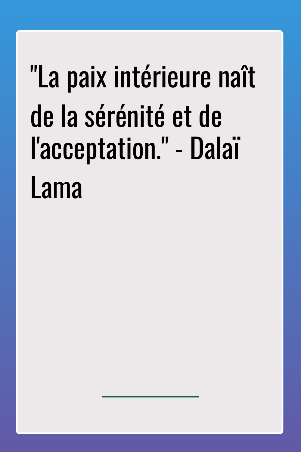 Image de citation