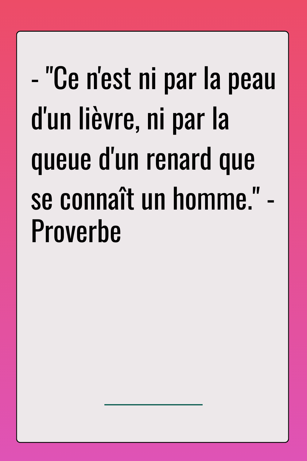 Image de citation