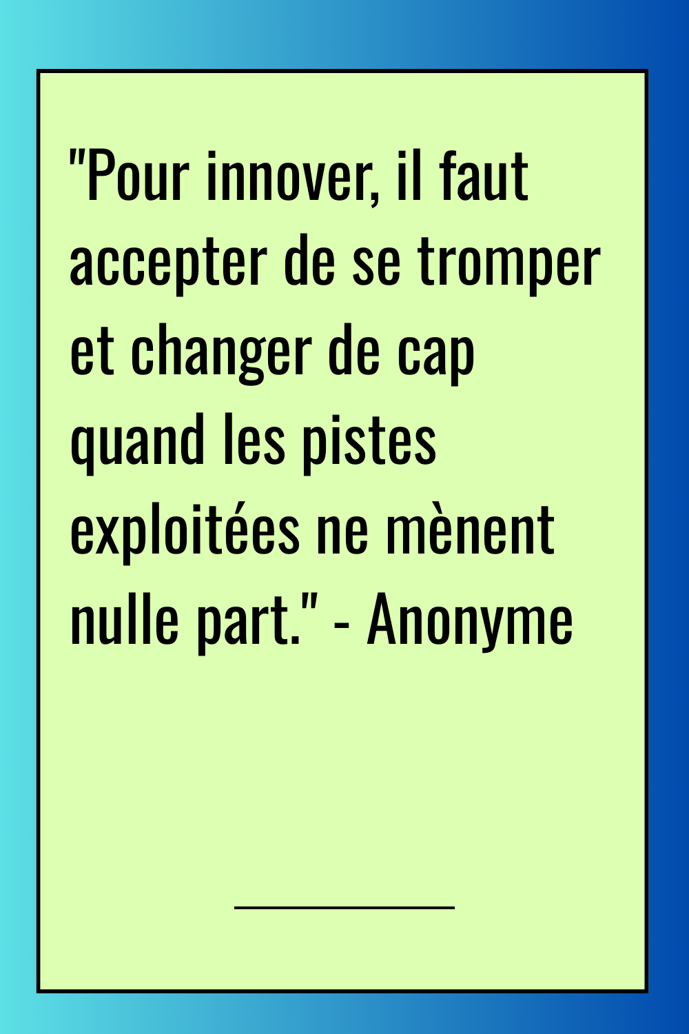 Image de citation