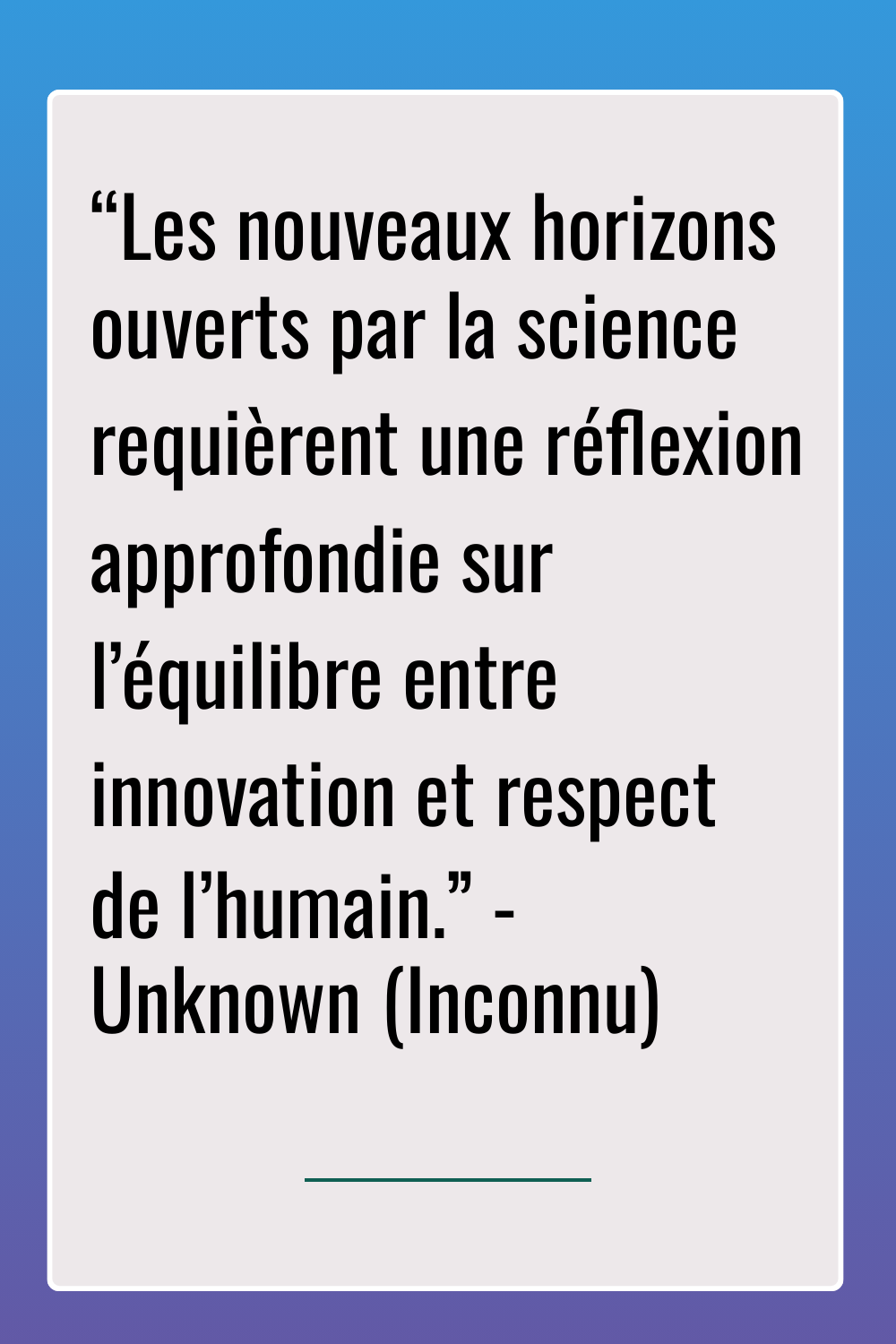 Image de citation