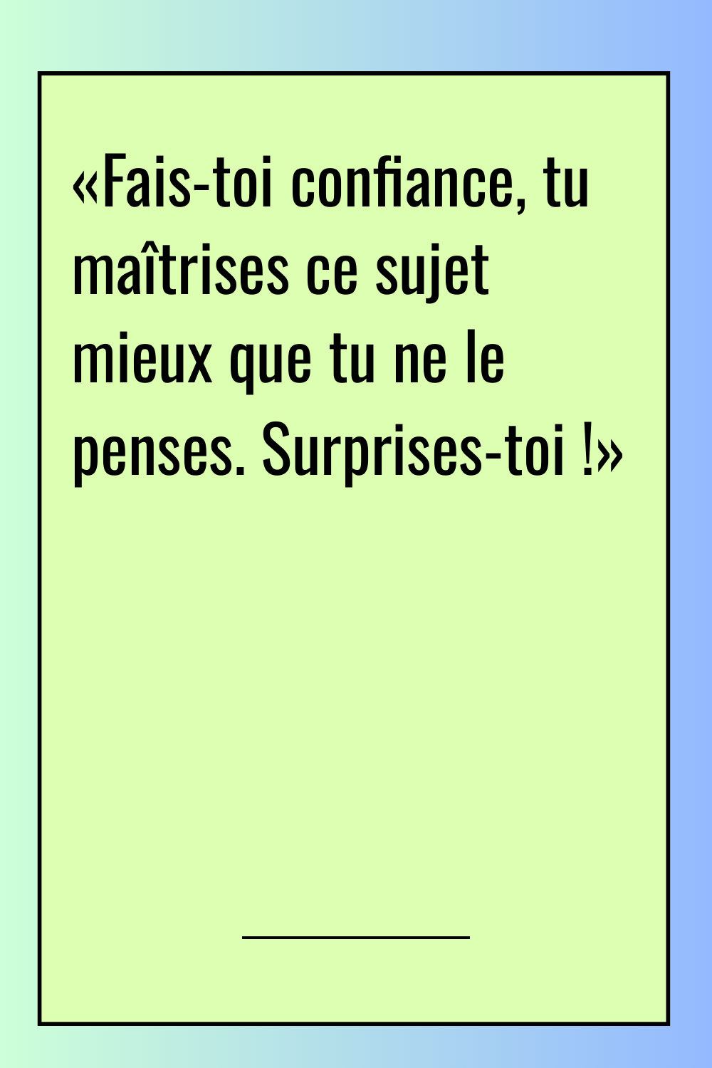 Image de citation