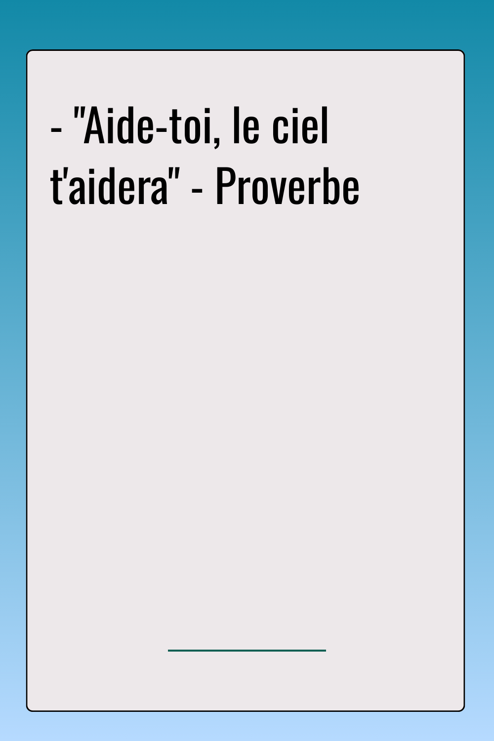 Image de citation
