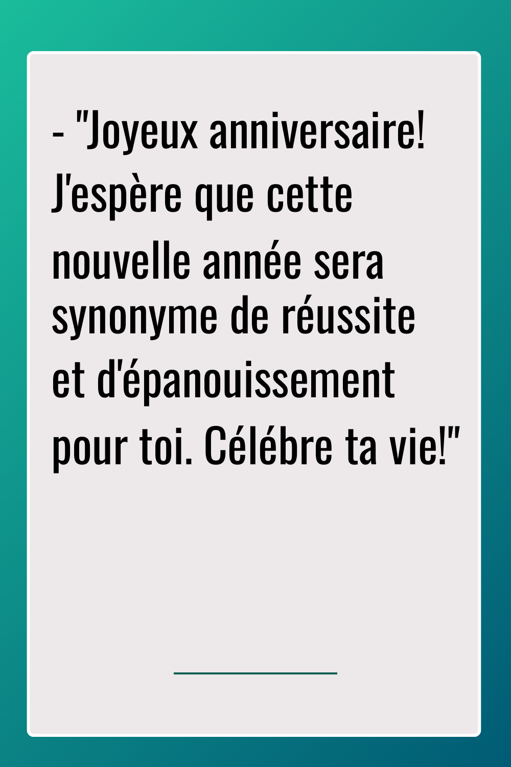 Image de citation