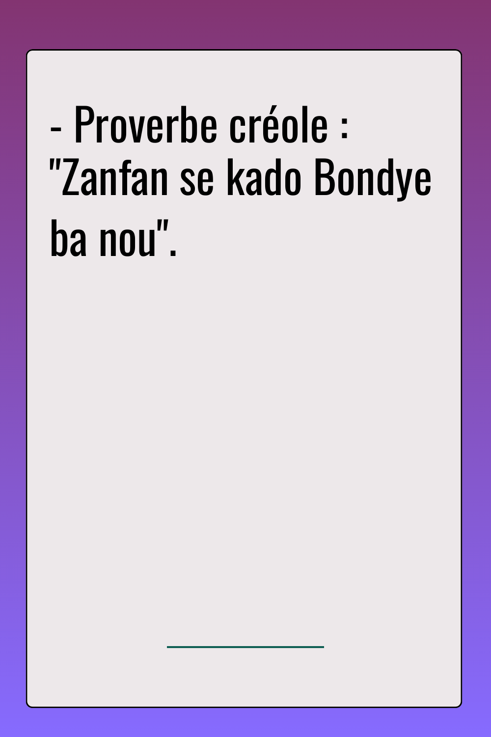Image de citation