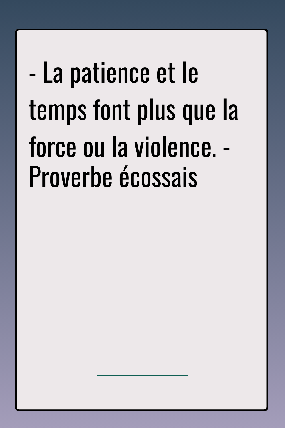 Image de citation