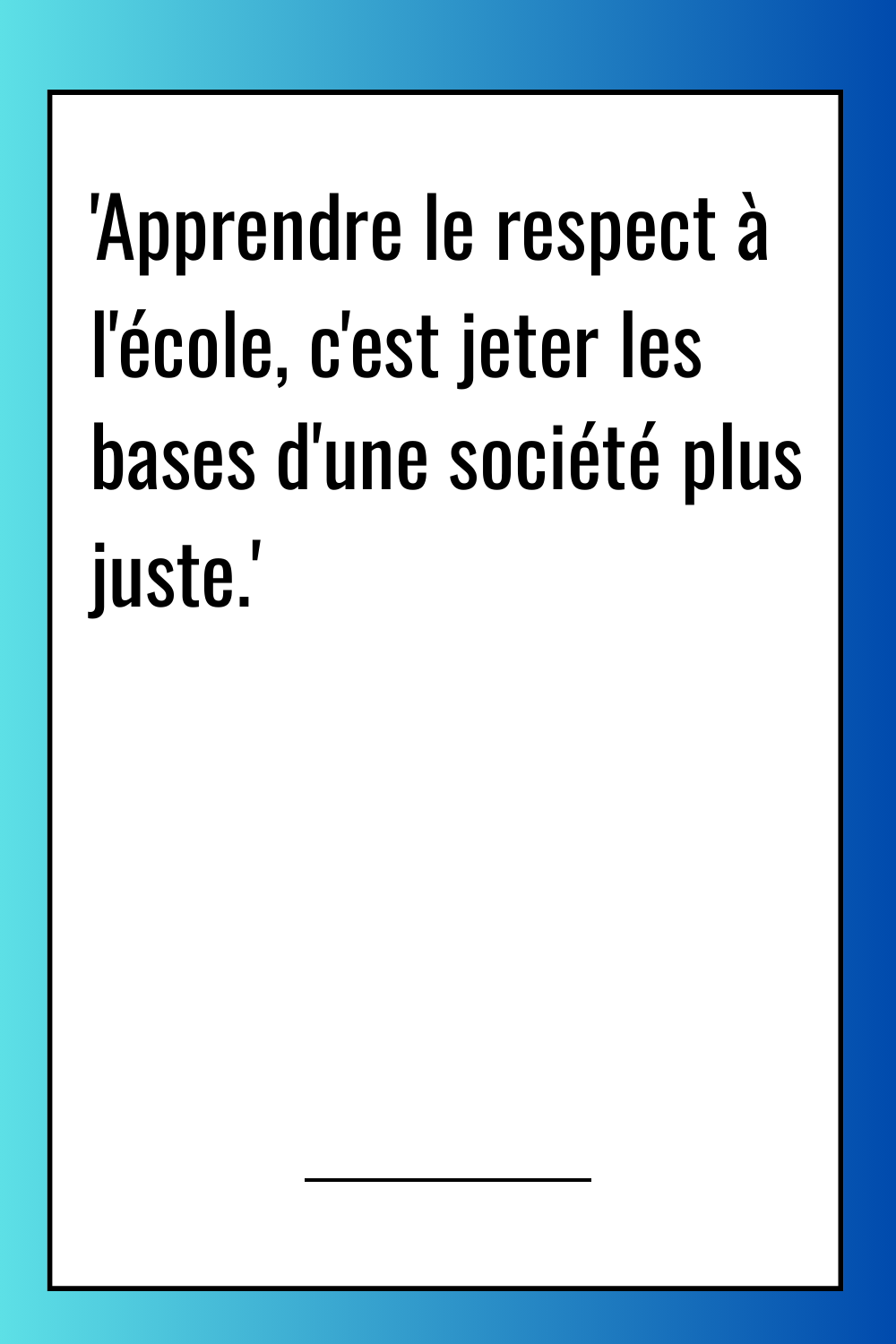 Image de citation
