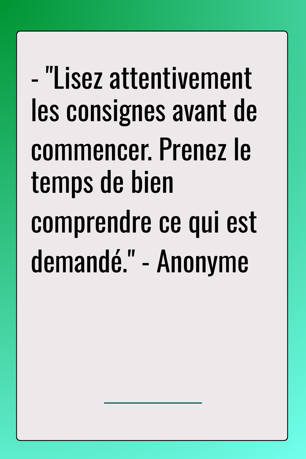 Image de citation