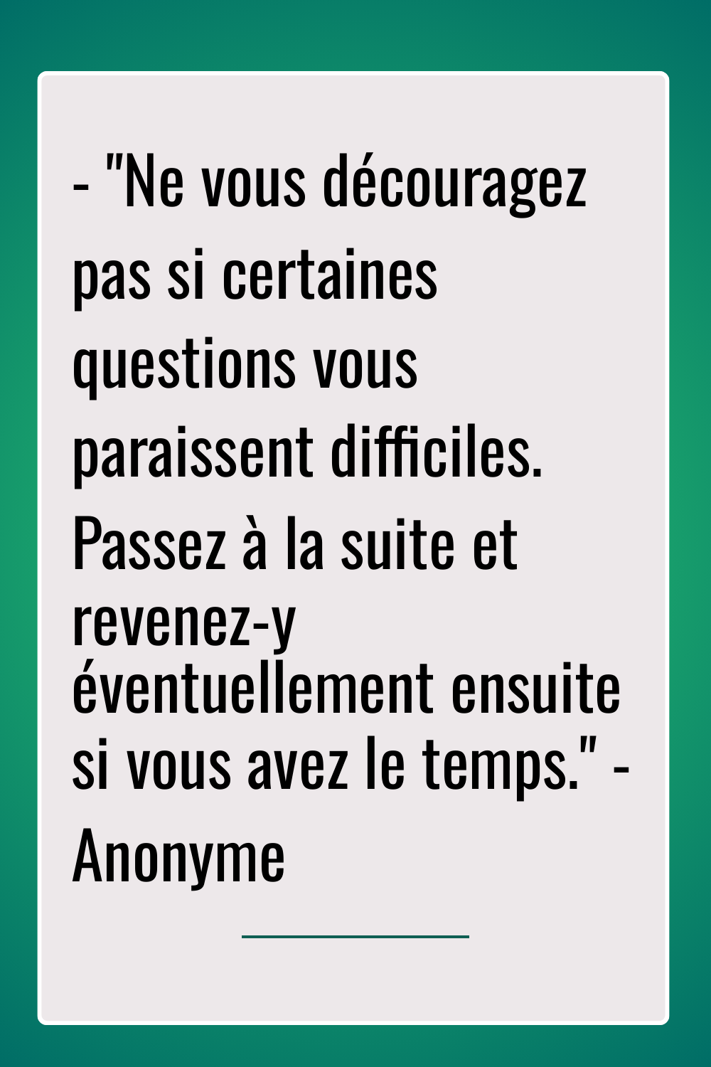 Image de citation