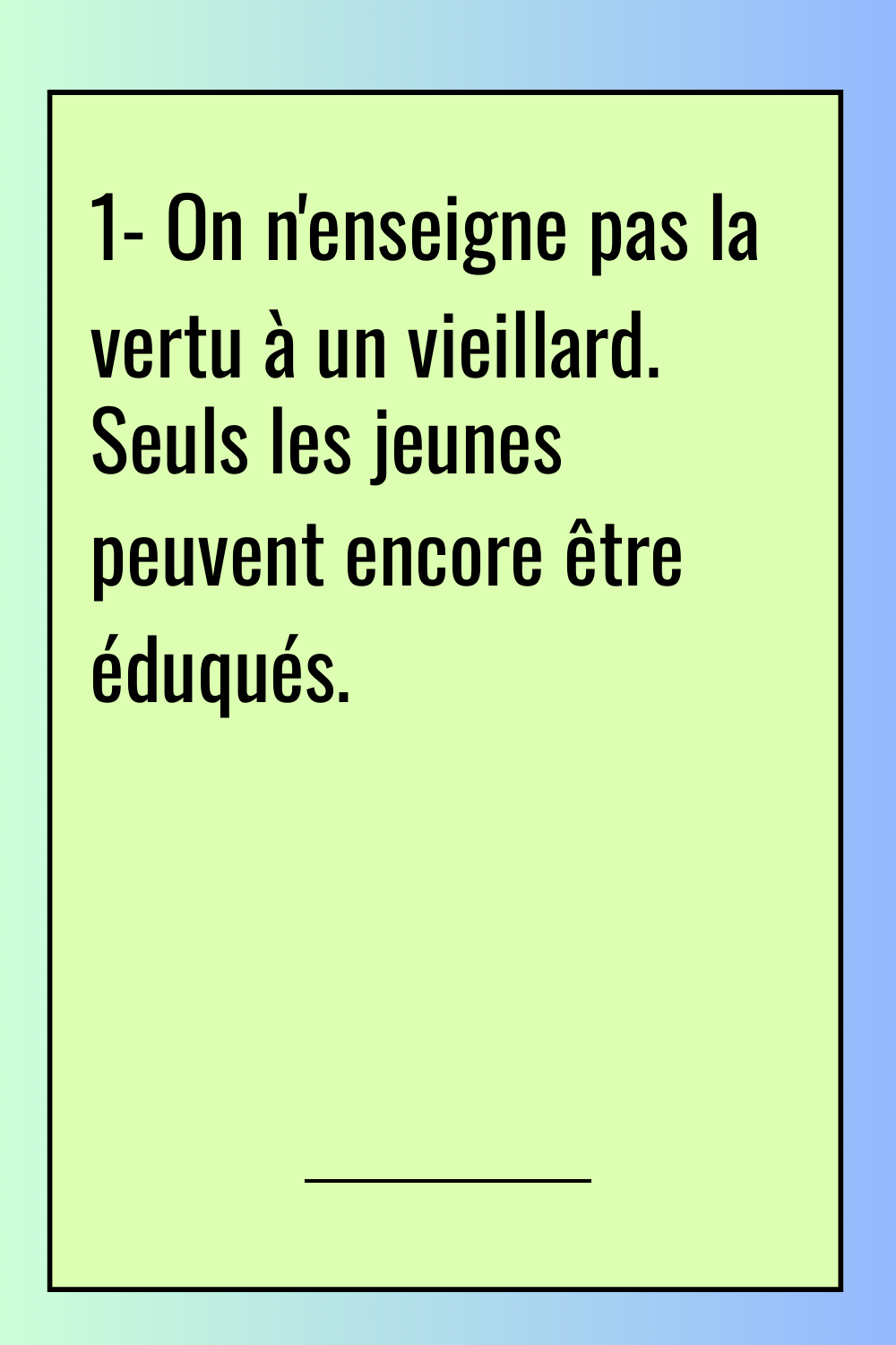 Image de citation