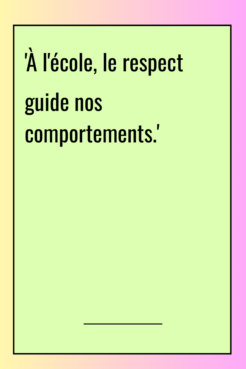 Image de citation