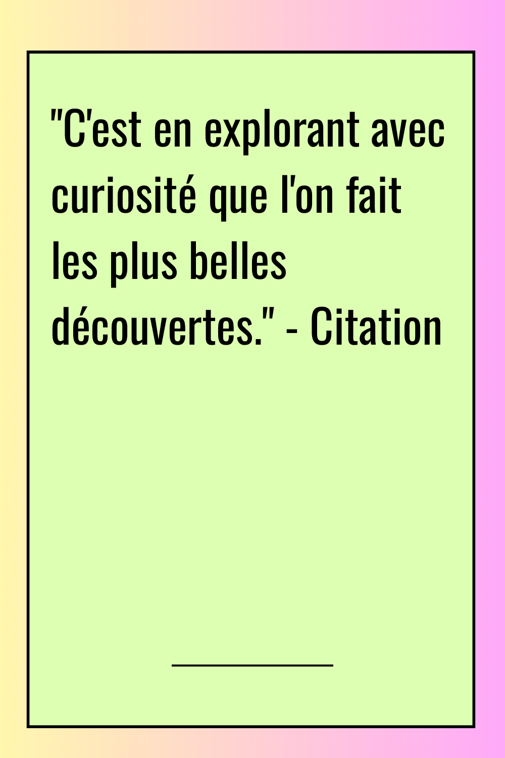 Image de citation