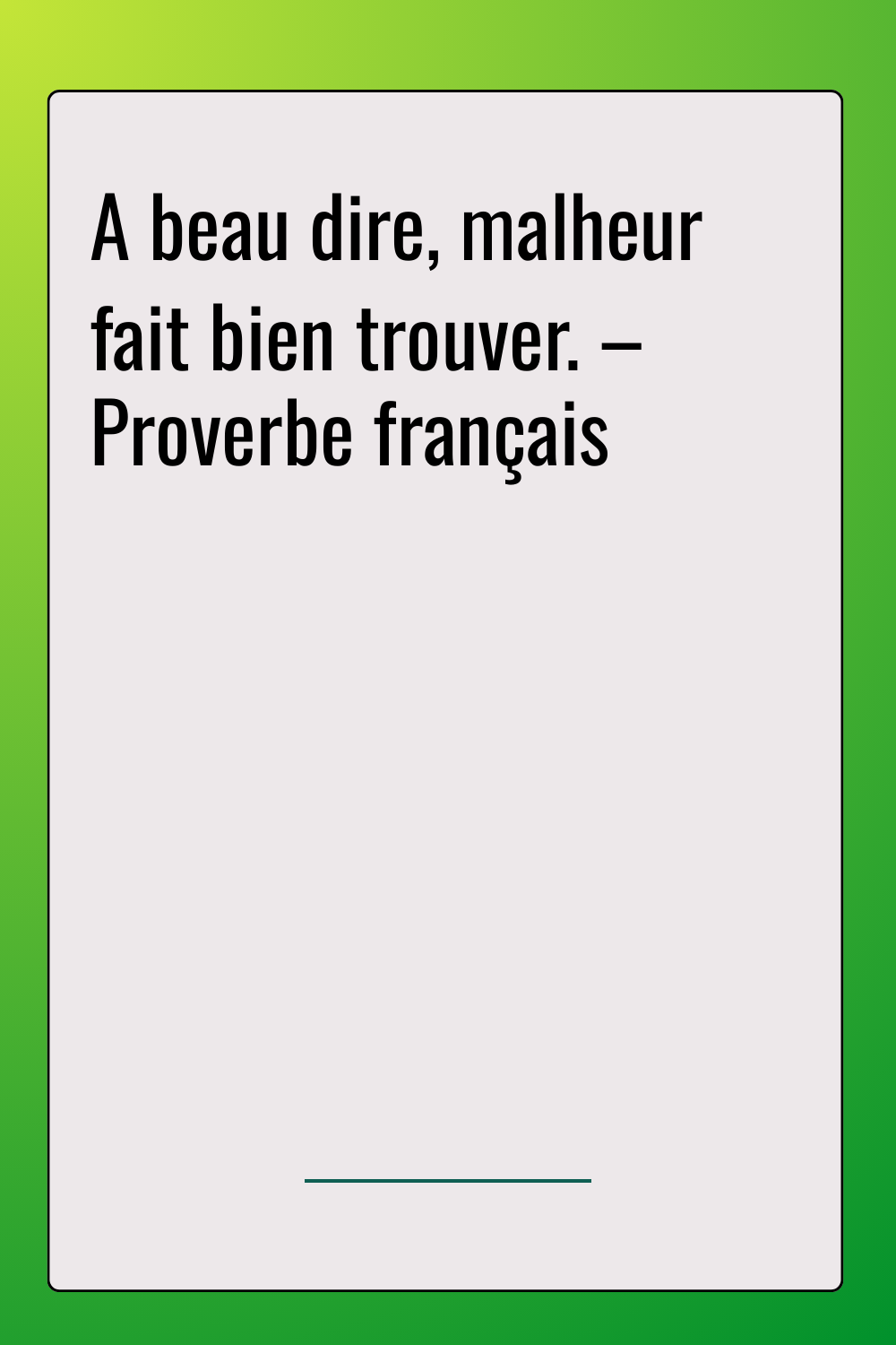 Image de citation
