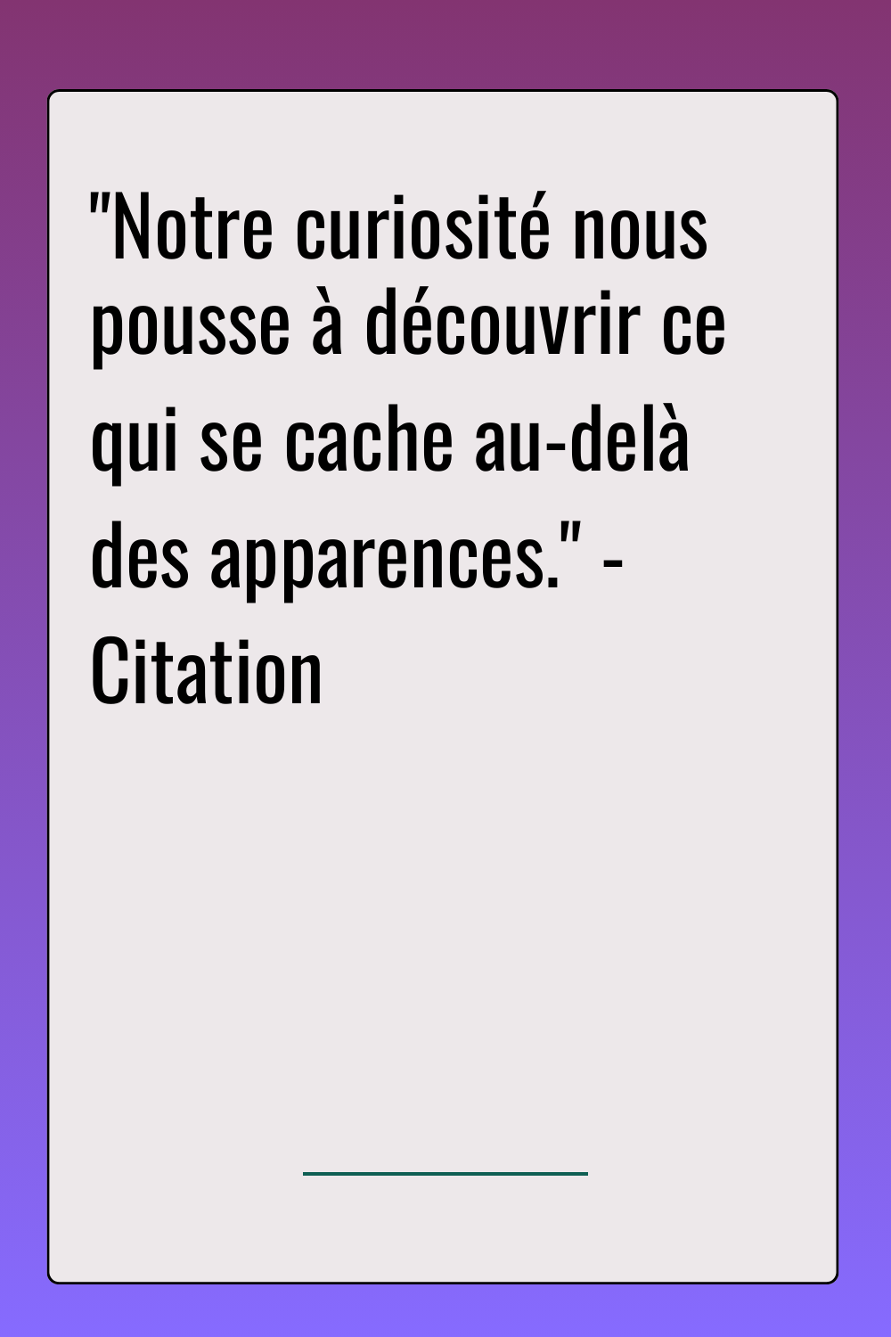 Image de citation