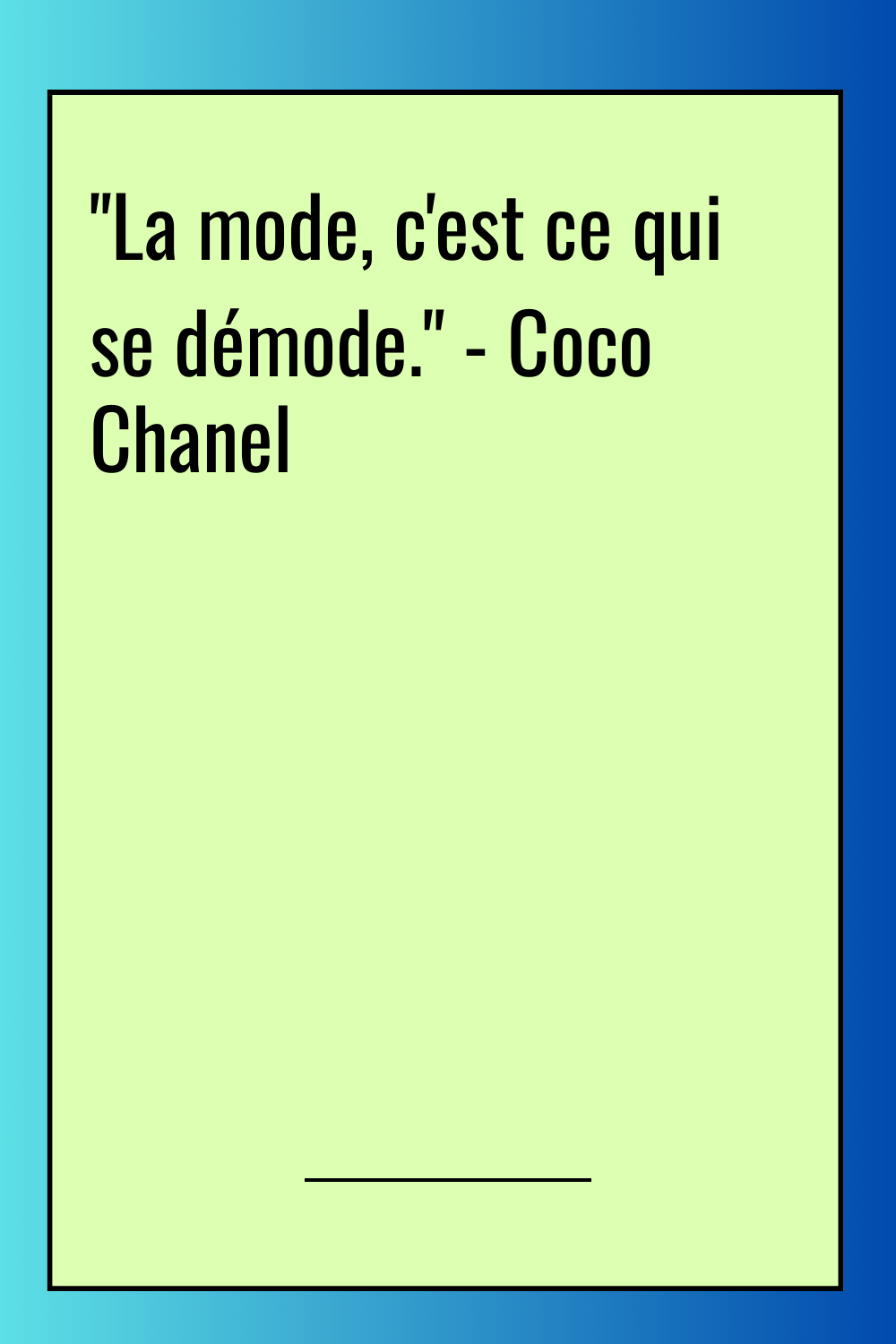 Image de citation