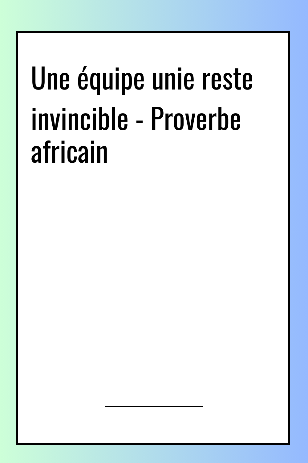 Image de citation