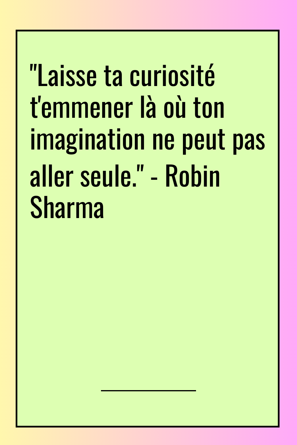 Image de citation