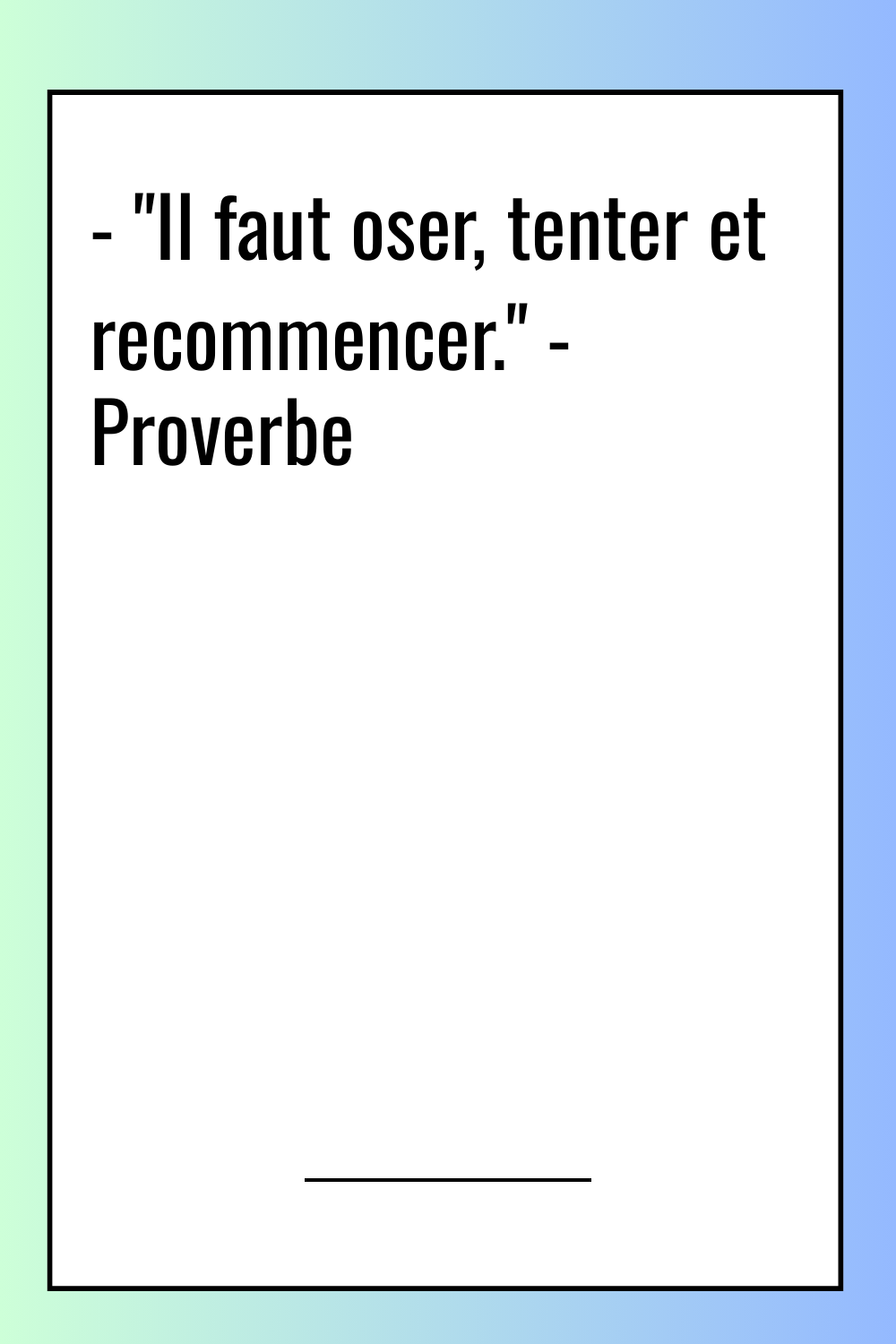 Image de citation