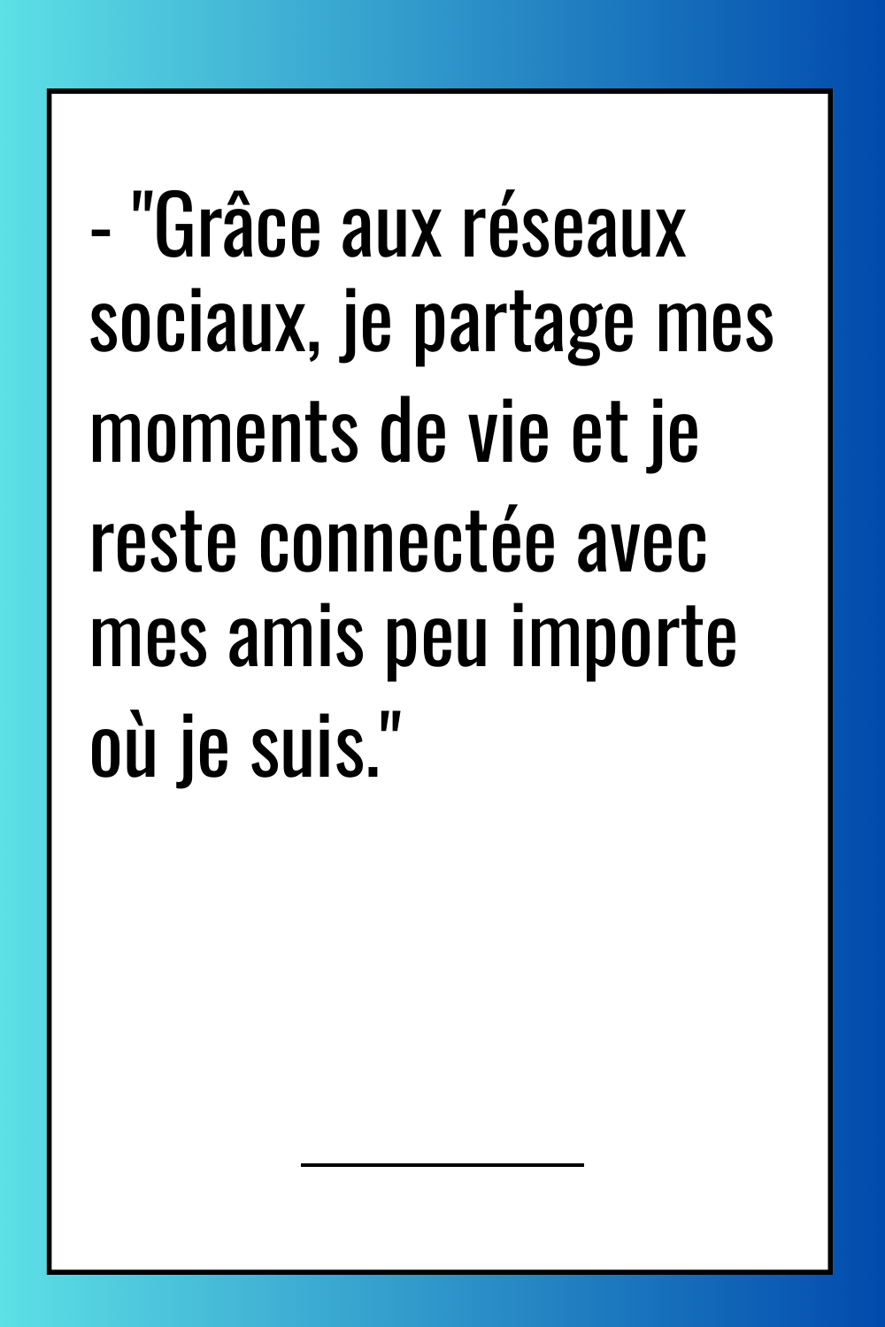 Image de citation