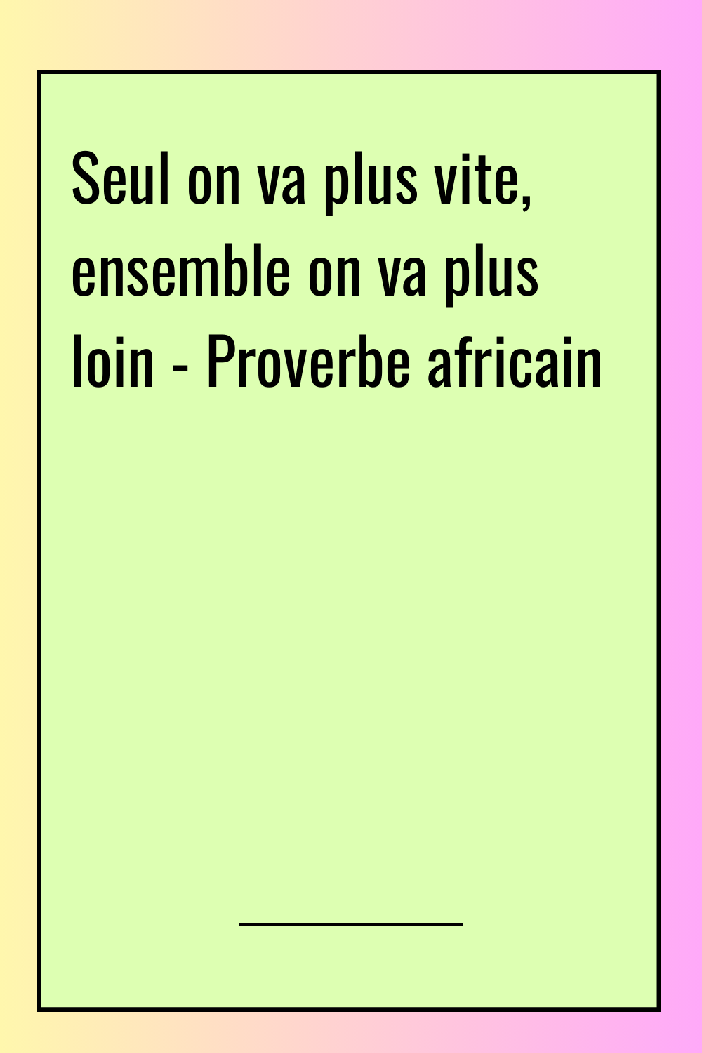Image de citation