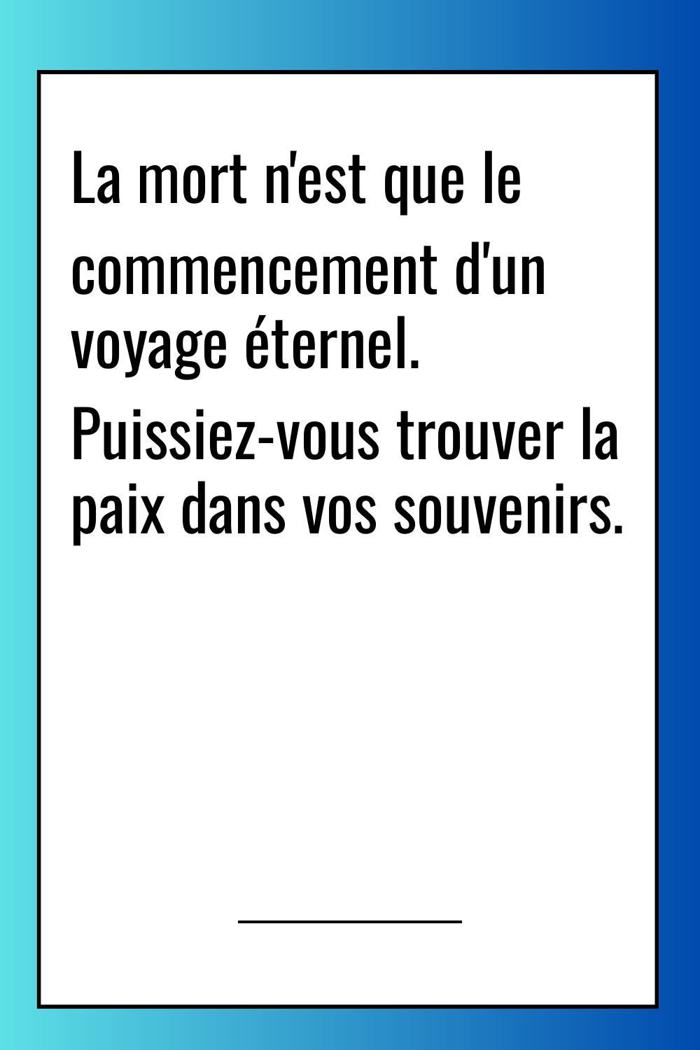 Image de citation