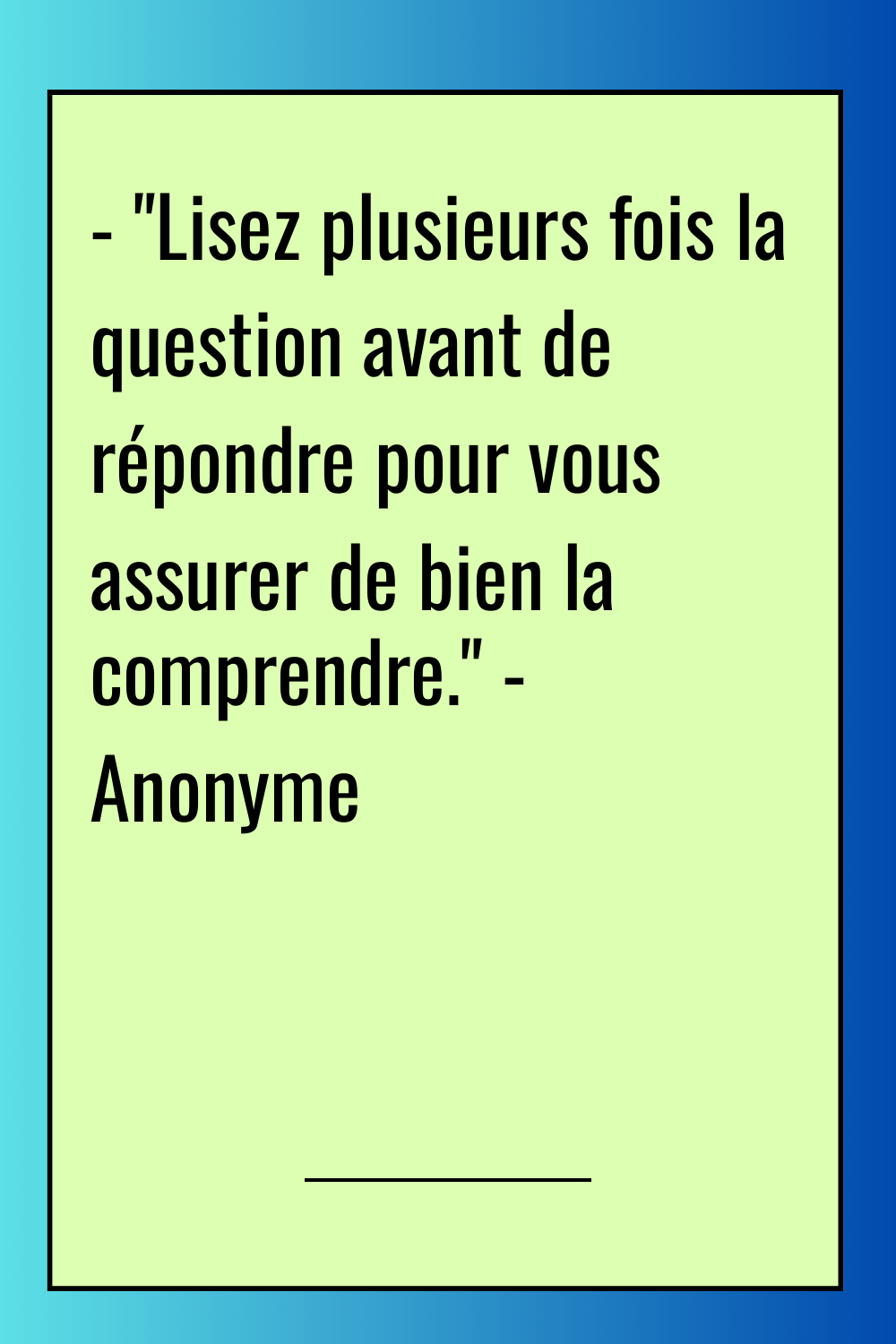 Image de citation