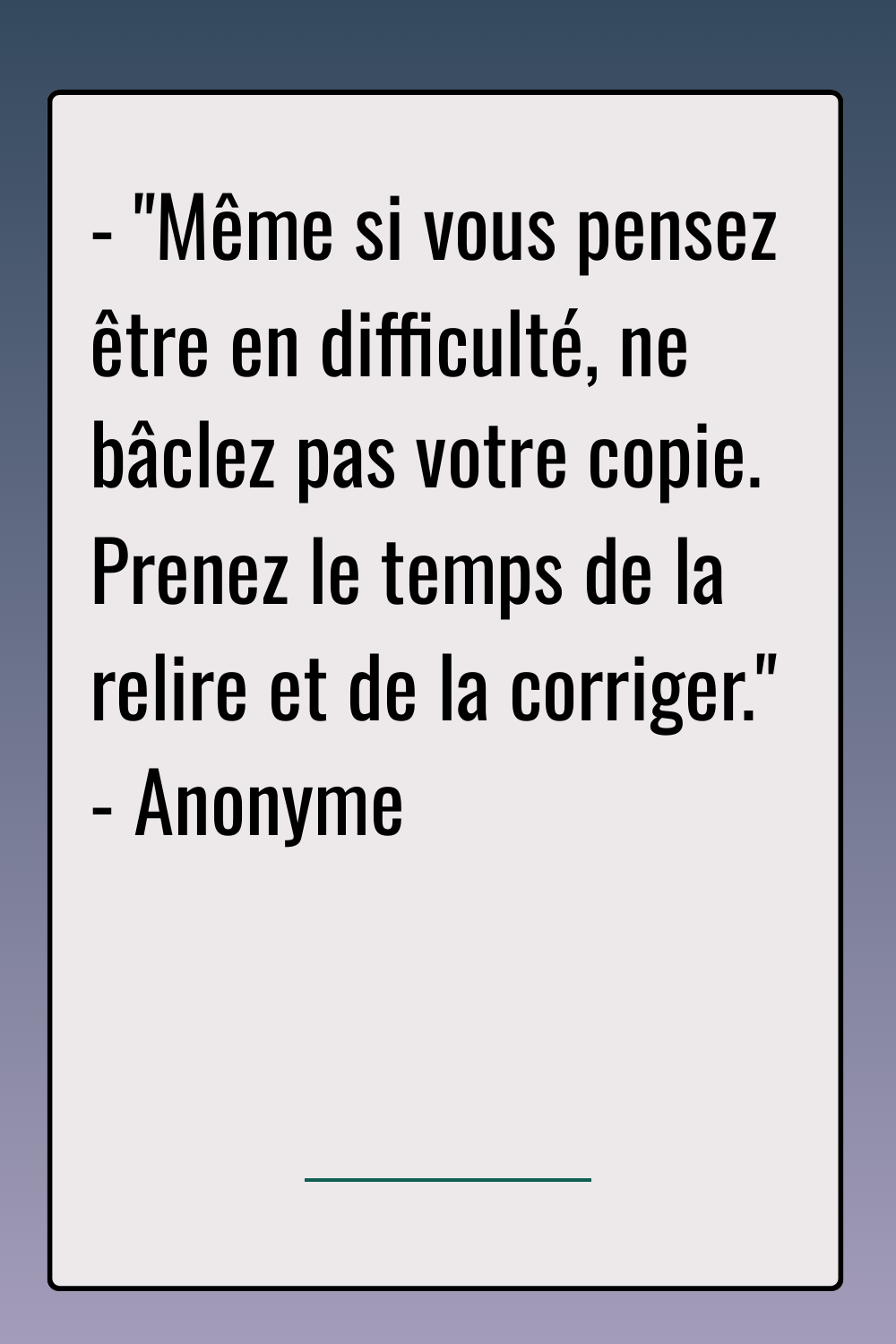 Image de citation