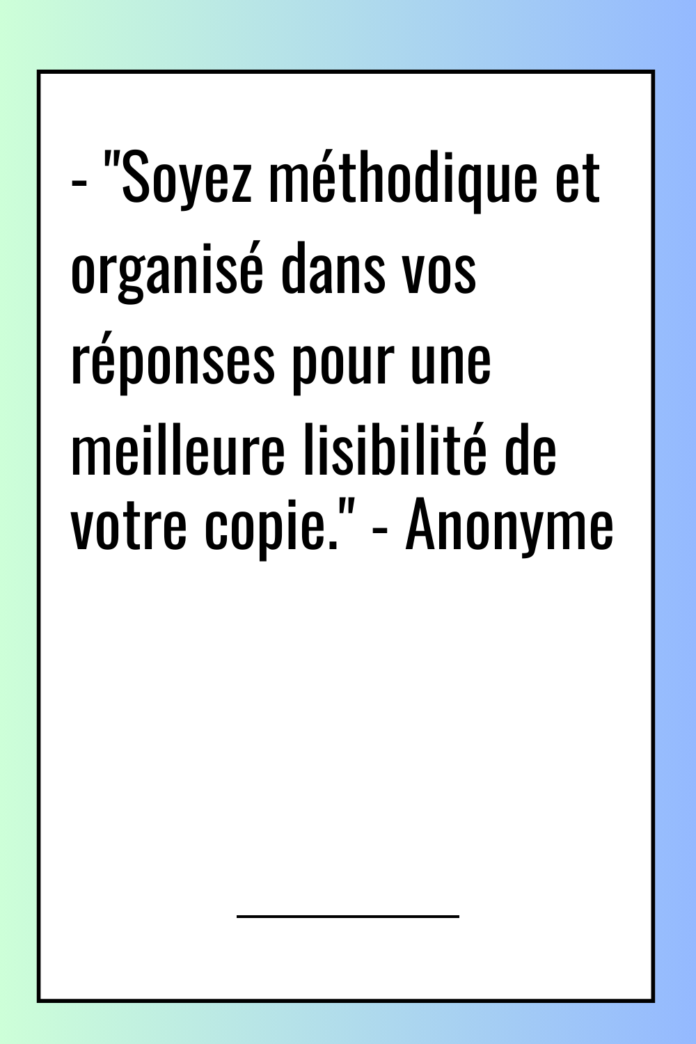 Image de citation