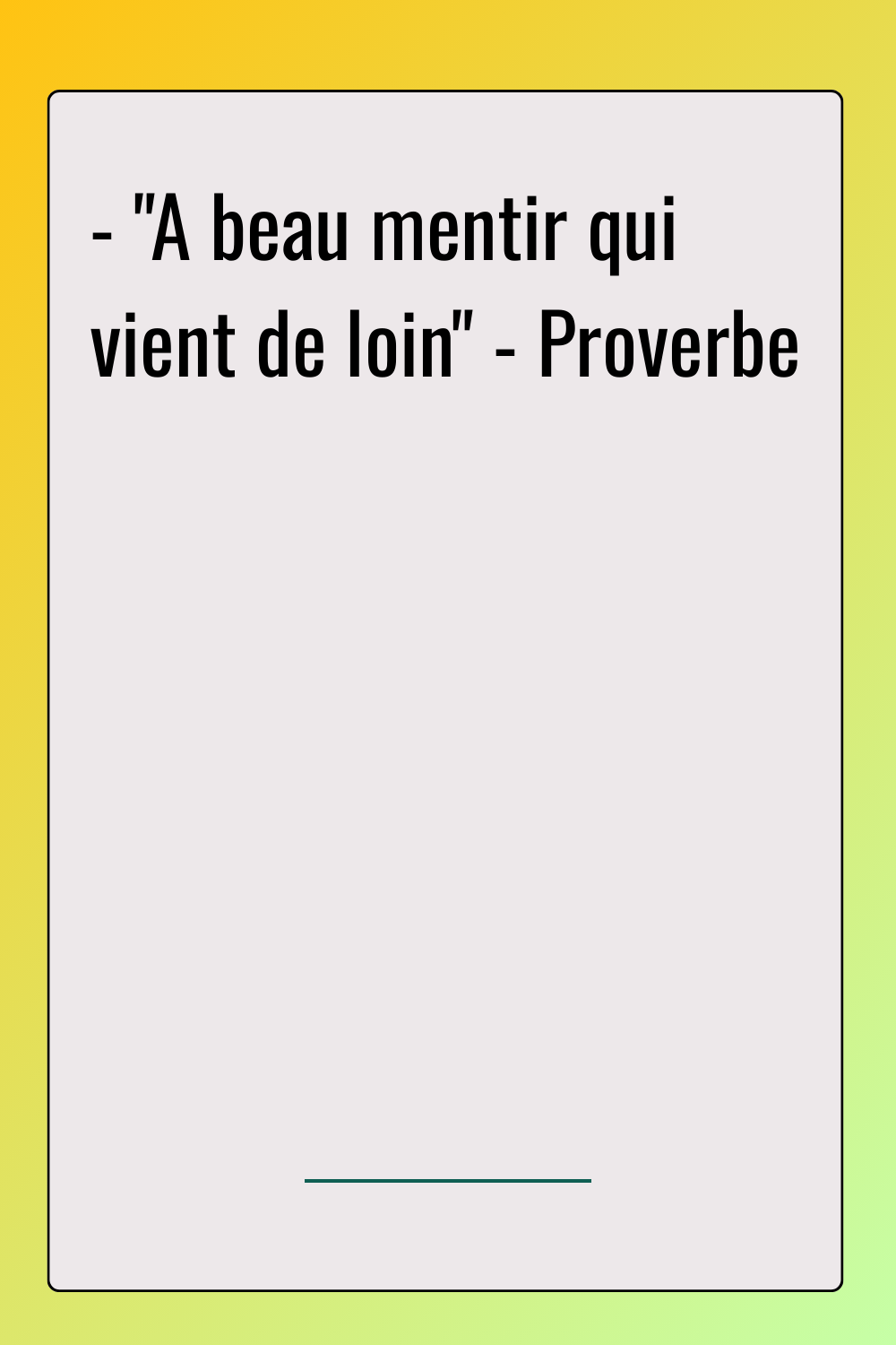 Image de citation