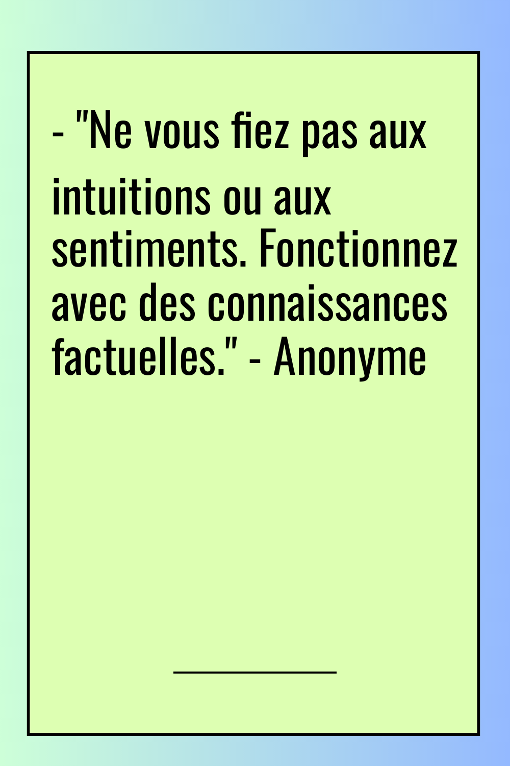 Image de citation