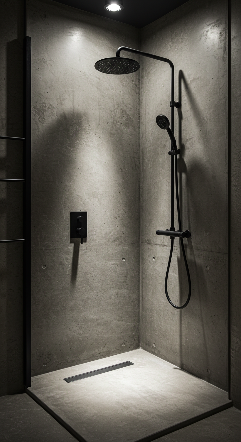 11 Déco Salle de Bain Industrielle Métal