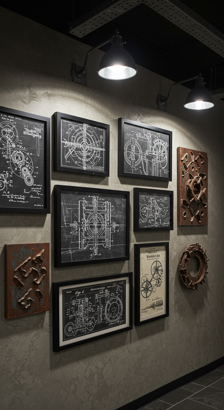 13 Déco Bureau Industriel Masculin