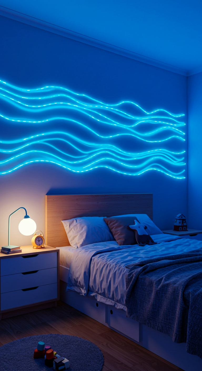 16 Décoration Chambre Ado LED Coloré