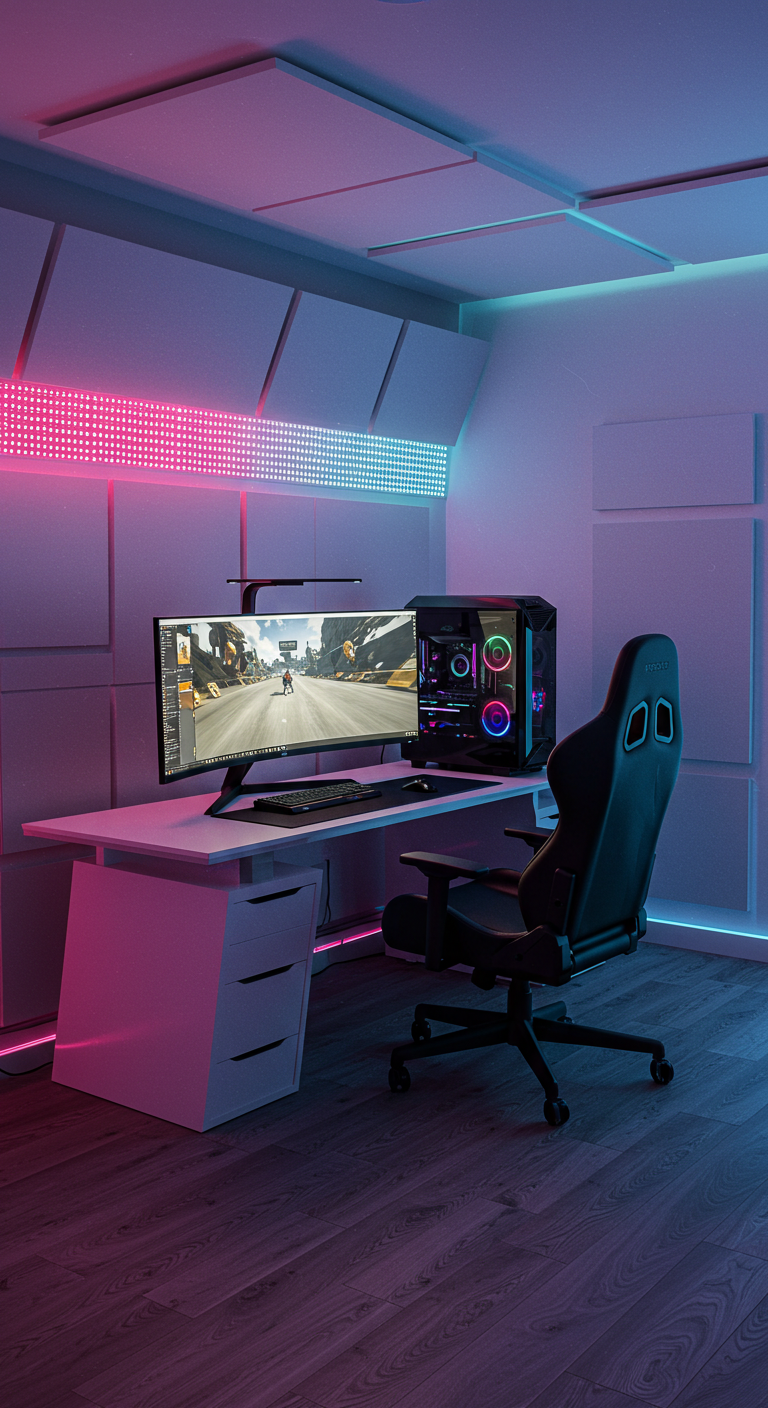 13 Ambiance Chambre Ado LED Gaming