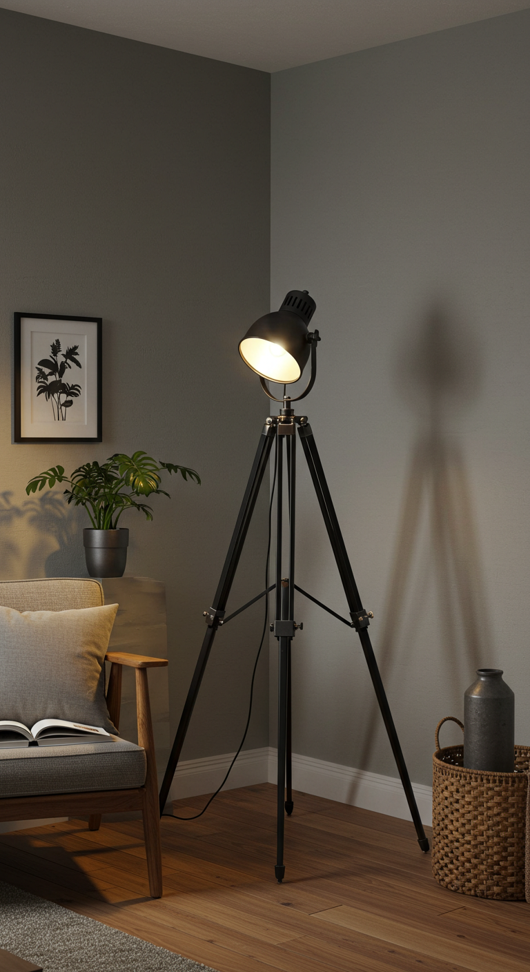 12 Déco Éclairage Industriel Métal Noir