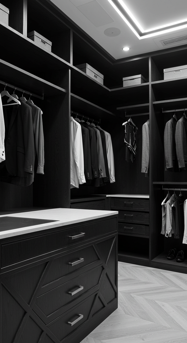 16 Déco Dressing Moderne Organisé