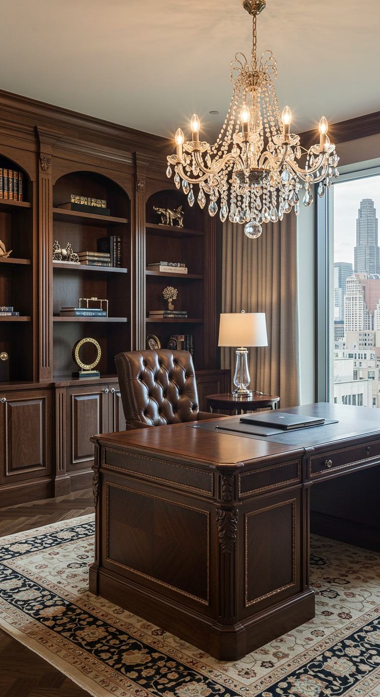 16 Déco Éclairage Classique Lustre Cristal