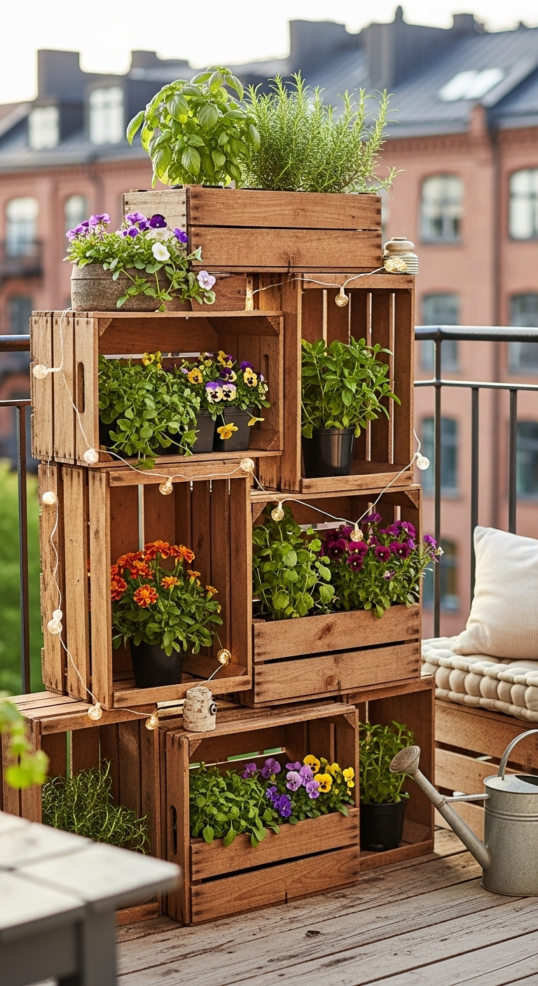 12 Déco Rangement Rustique Caisse Récup