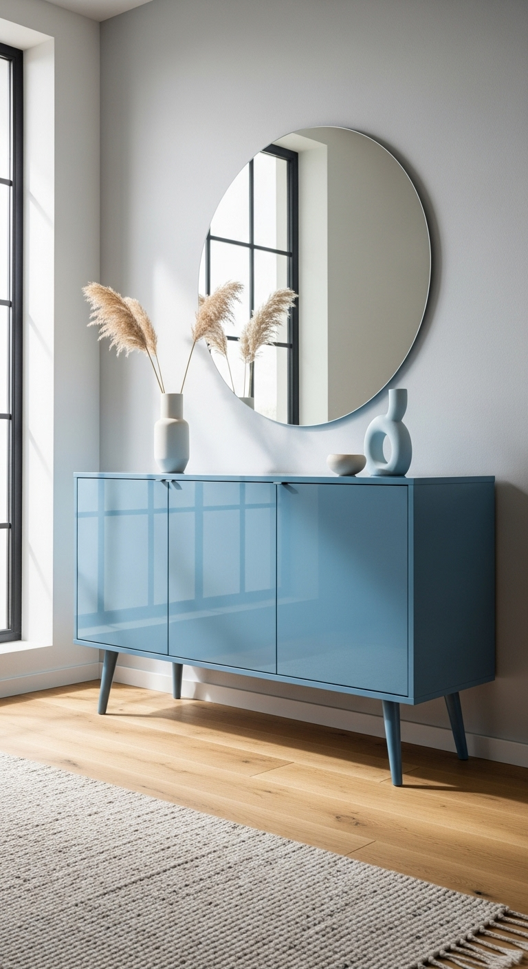 18 Déco Rangement Contemporain Laque Brillante