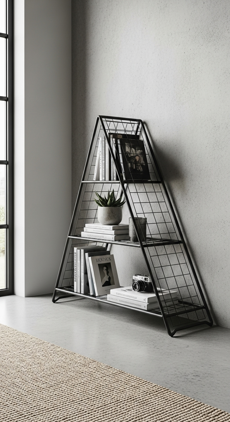 19 Déco Rangement Industriel Métal Grillagé