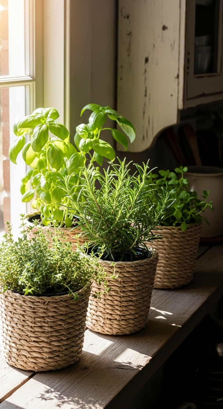 17 Déco Accessoire Rustique Panier Tressé