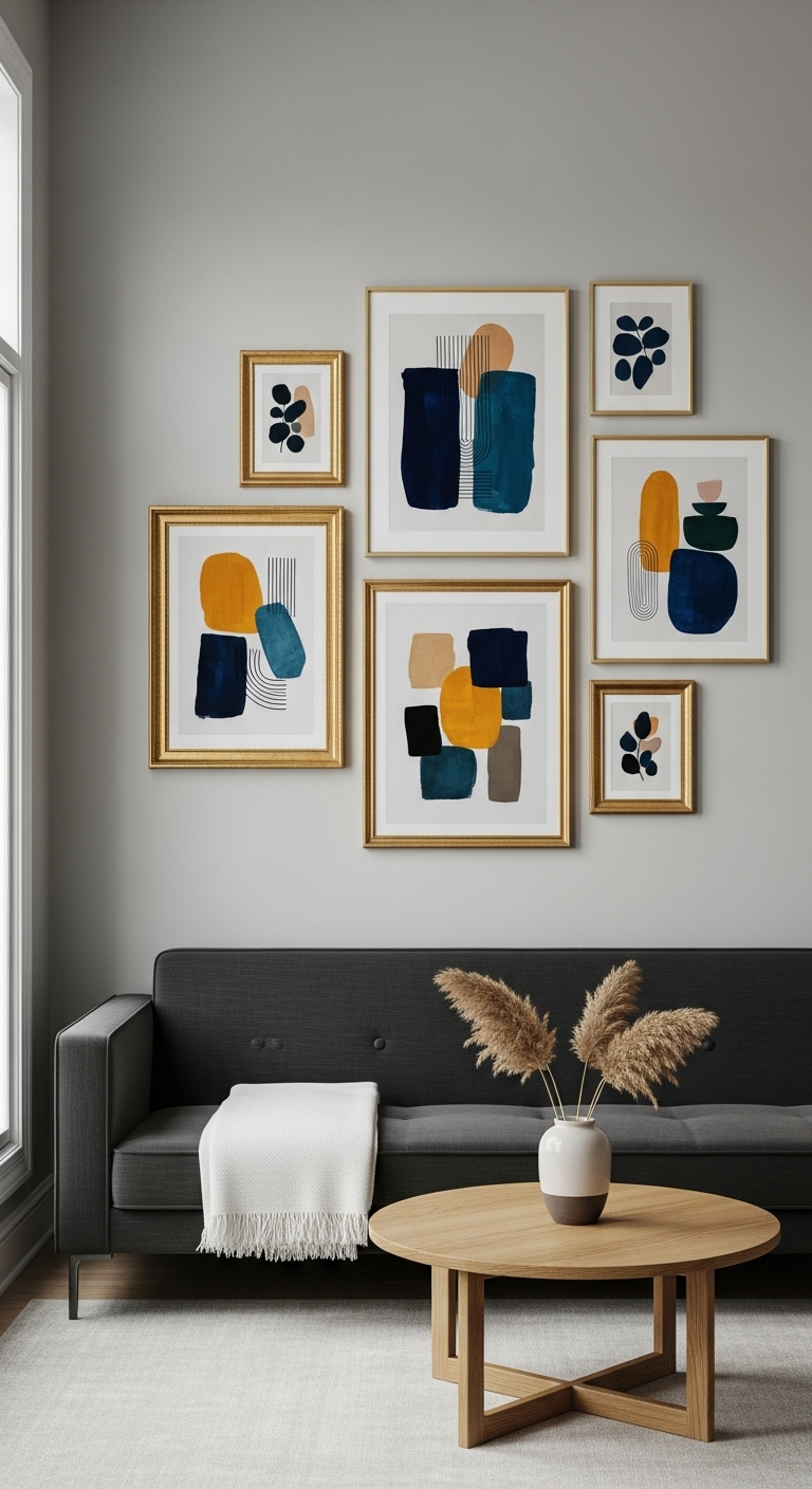 12 Déco Accessoire Classique Cadre Doré