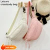 Large Capacity Chest Bag,simple Women's Crossbody Bag, Autumn and Winter Design, Single Shoulder Bag, Waterproof and Fashionable