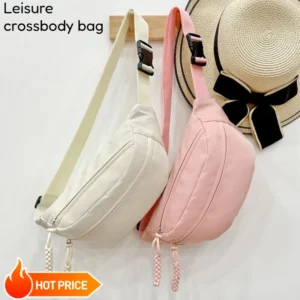 Large Capacity Chest Bag,simple Women's Crossbody Bag, Autumn and Winter Design, Single Shoulder Bag, Waterproof and Fashionable
