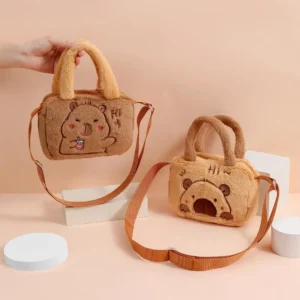Kids Gift Cartoon Bag Anime Peripheral Products Cute Crossbody Bag Capybara Children's Handbag for Girls
