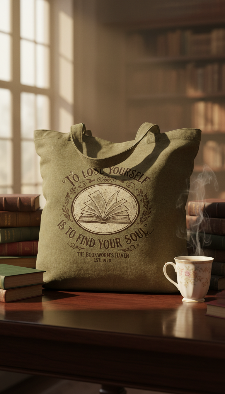 Vintage Bookstore Vibe